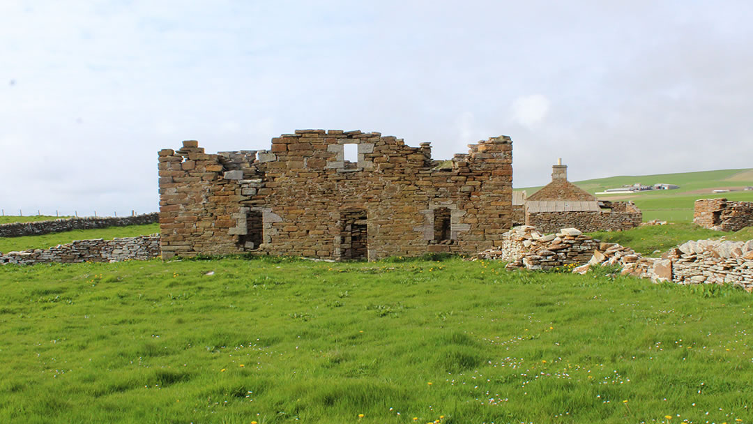 Breckness House on the shore outside Stromness