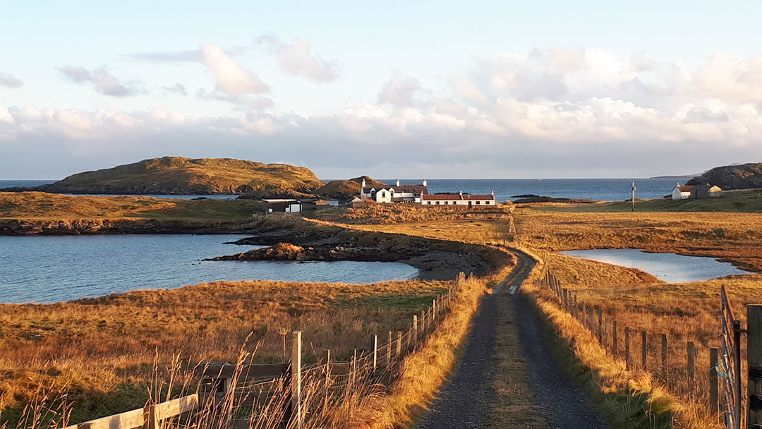 Isles of Gletness in Shetland