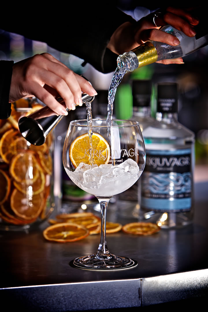 Kirkjuvagr Gin and Tonic