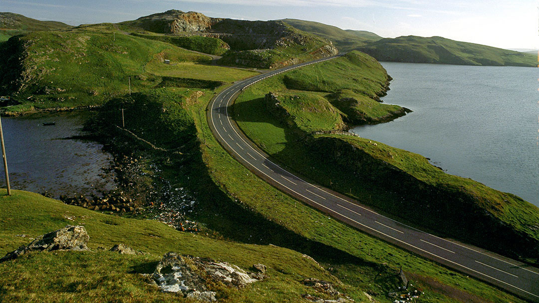 Mavis Grind in Shetland