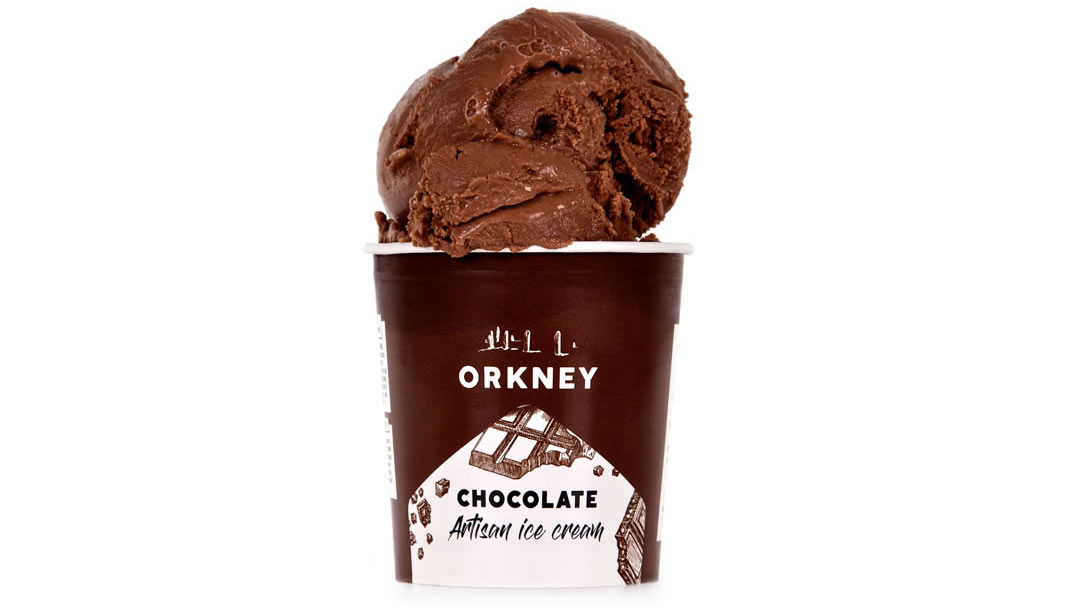 Chocolate Orkney Ice Cream