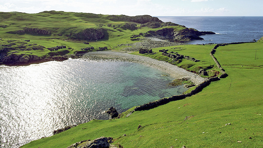 Fethaland in the far north of Shetland