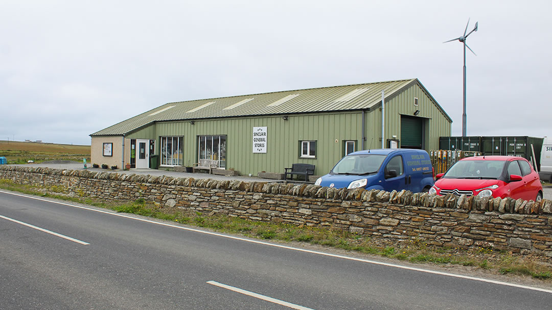 Sinclair General Stores in Sanday, Orkney