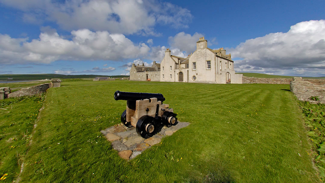 Skaill House exterior, Sandwick, Orkney