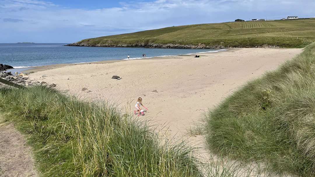 West Sandwick in Yell, Shetland