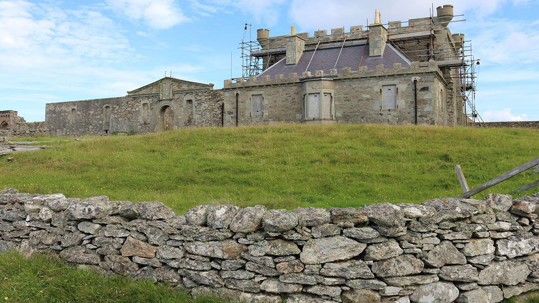 Brough Lodge in Fetlar, Shetland