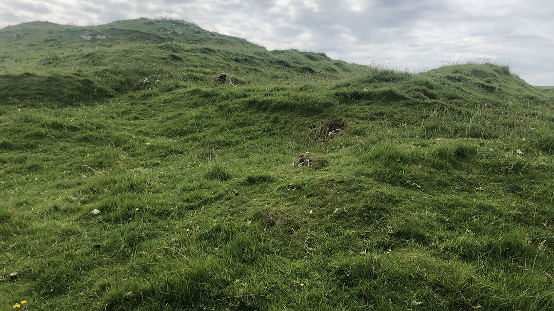 Houbie broch in Fetlar, Shetland