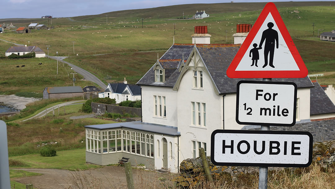 Leagarth House in Fetlar, Shetland