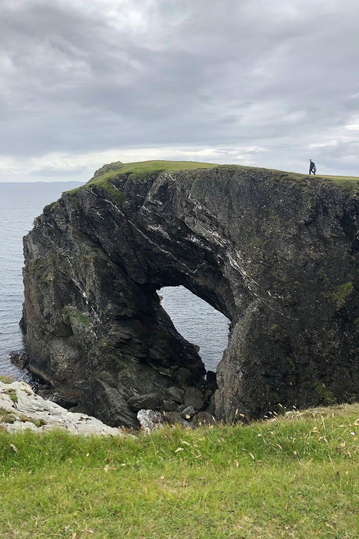 Snap walk in Fetlar, Shetland