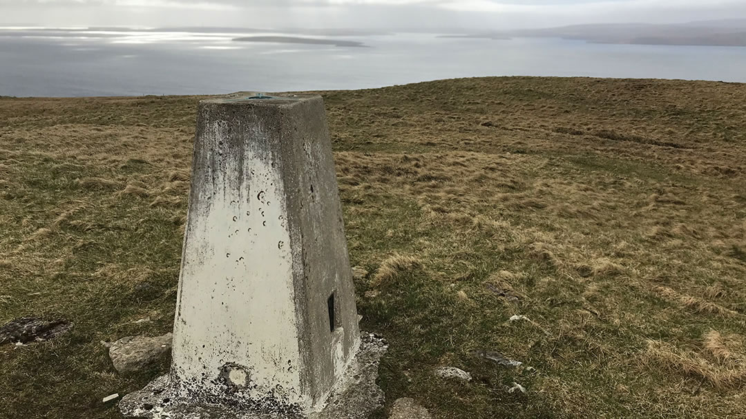 The summit of the Hill of Midland in Orphir, Orkney