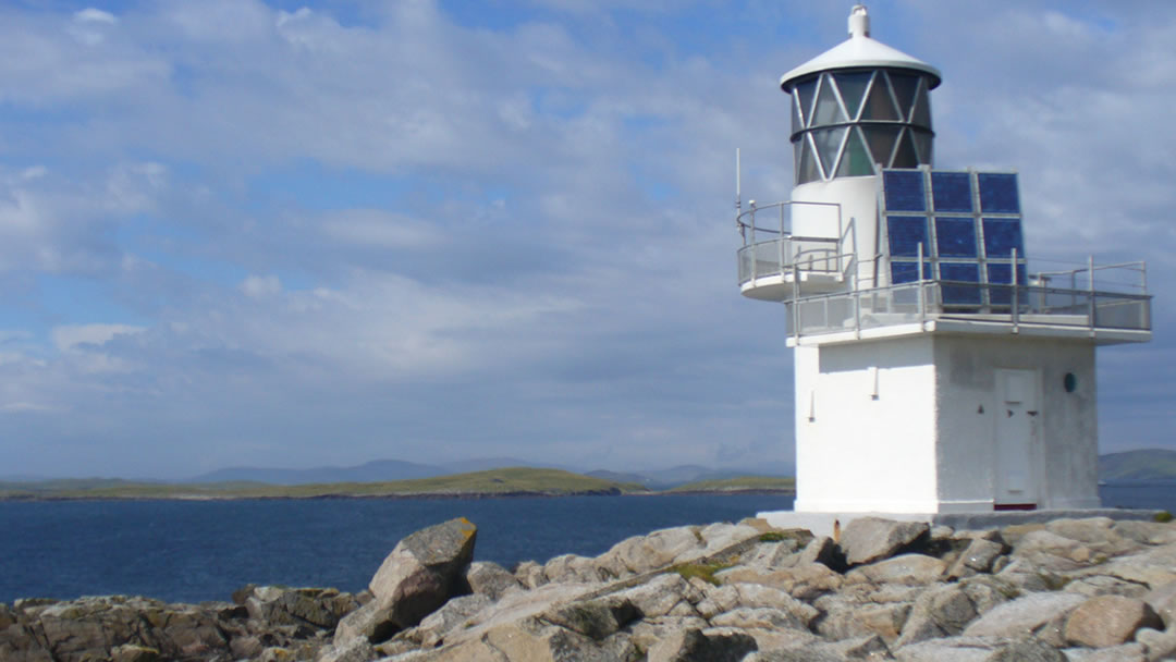 Fugla Ness Lighthouse by Colin Smith