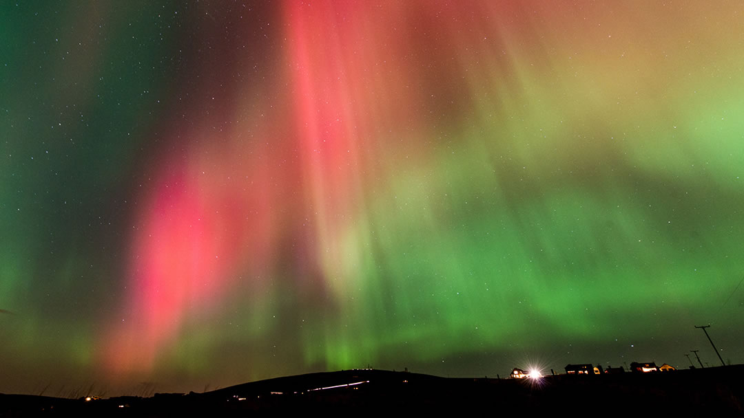 Aurora Borealis over the Northern Isles