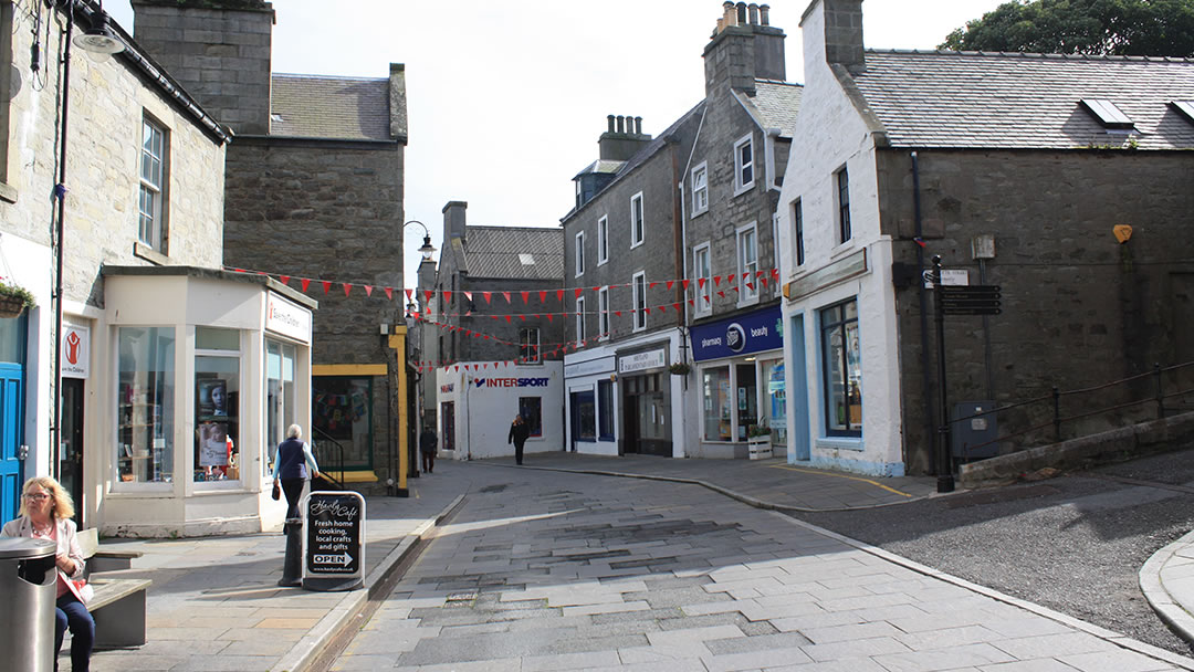 Lerwick Main Street, Shetland
