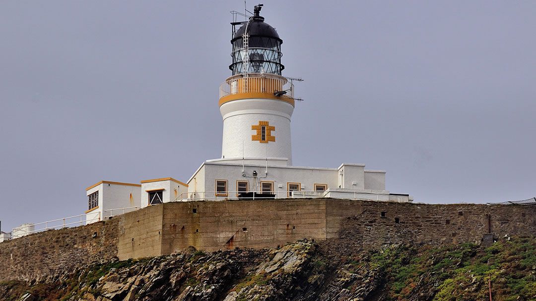 Muckle Flugga Lighthouse by Ian Cowe