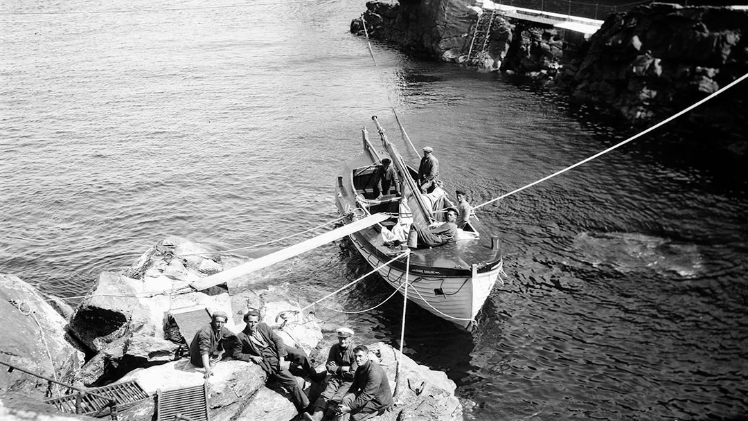 Muckle Flugga boat