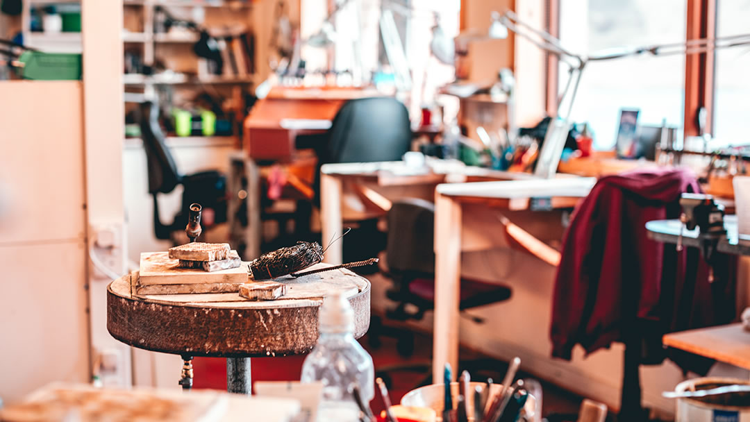 Shetland Jewellery workshop