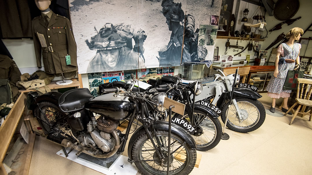 The Cabin Museum - motorcycles