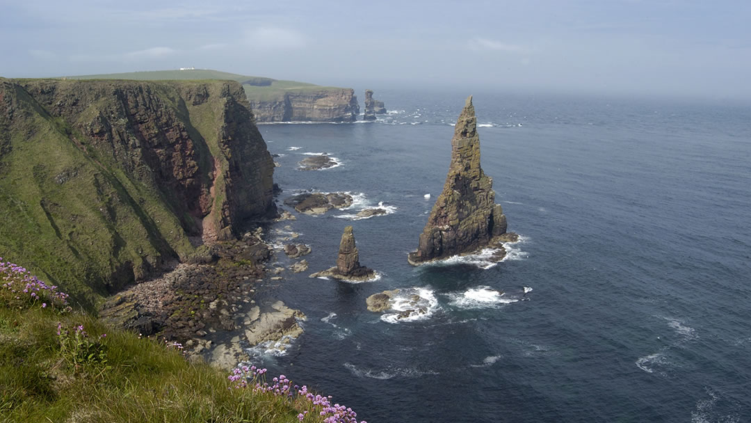 The Duncansby Stacks in Caithness