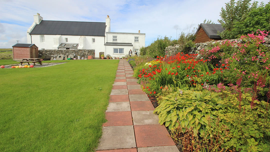 The Old Haa Museum garden