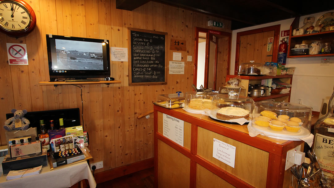 The Old Haa Museum tearoom and homebakes