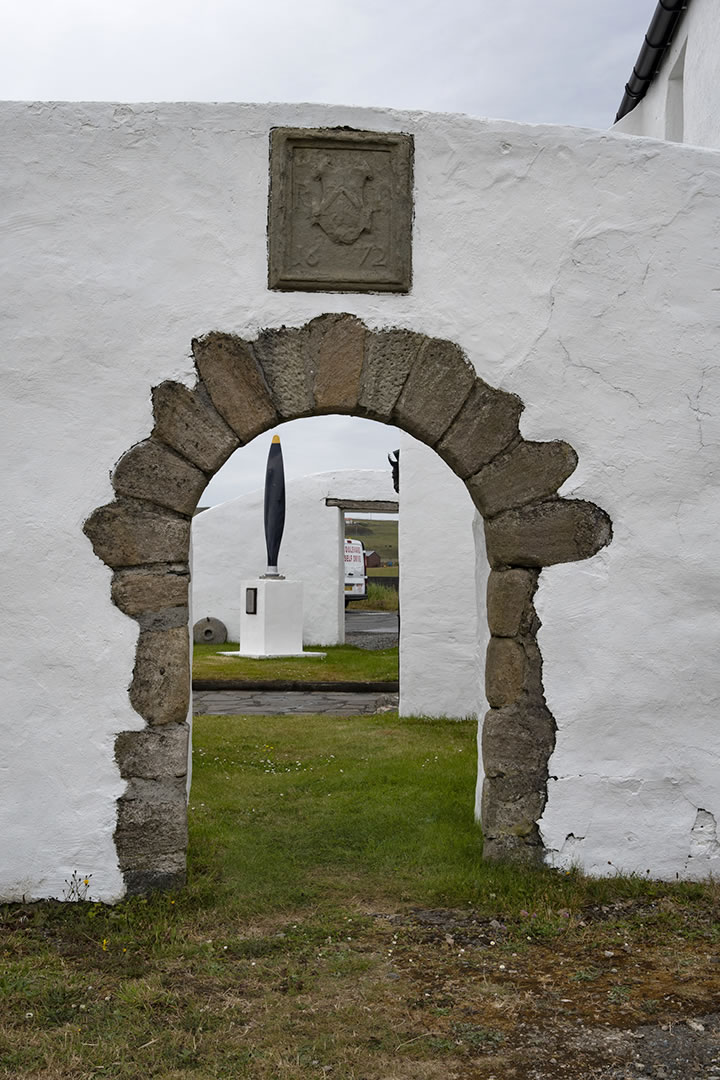 Arches at the The Old Haa museum, Shetland