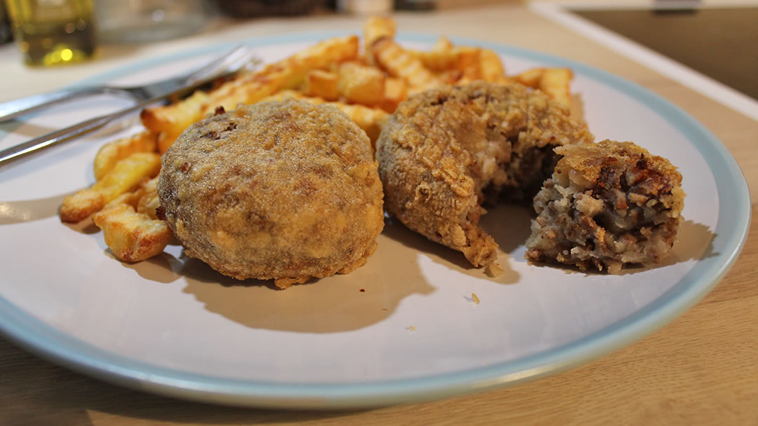 An Orkney pattie supper