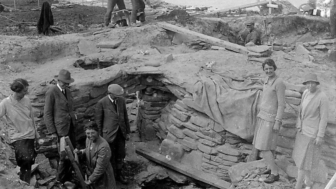 Skara Brae excavation