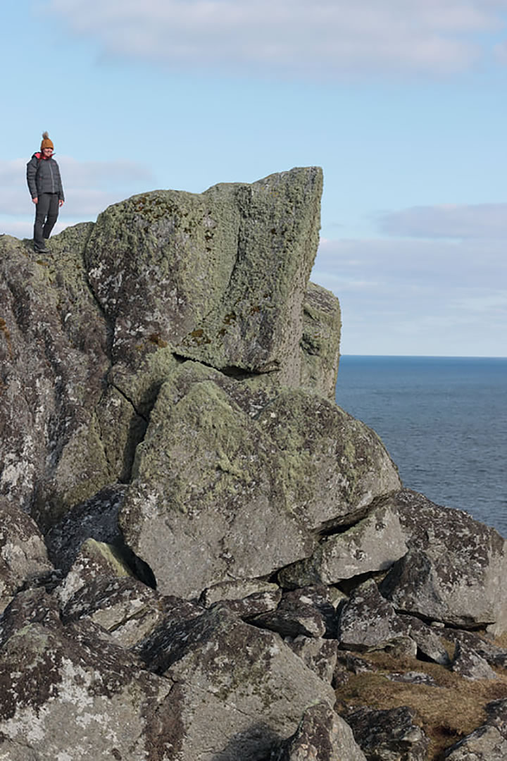 Standing on the Stones of Stofast, Shetland