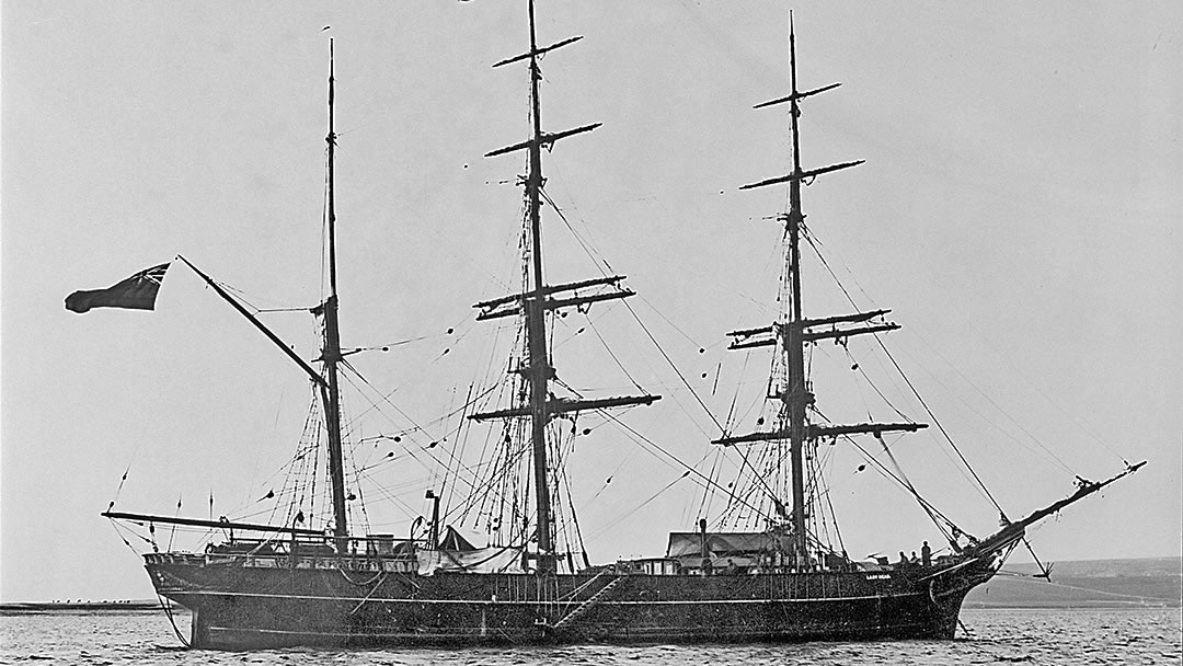 The Lady Head was the last Hudson's Bay Company Ship to arrive in Stromness in 1891