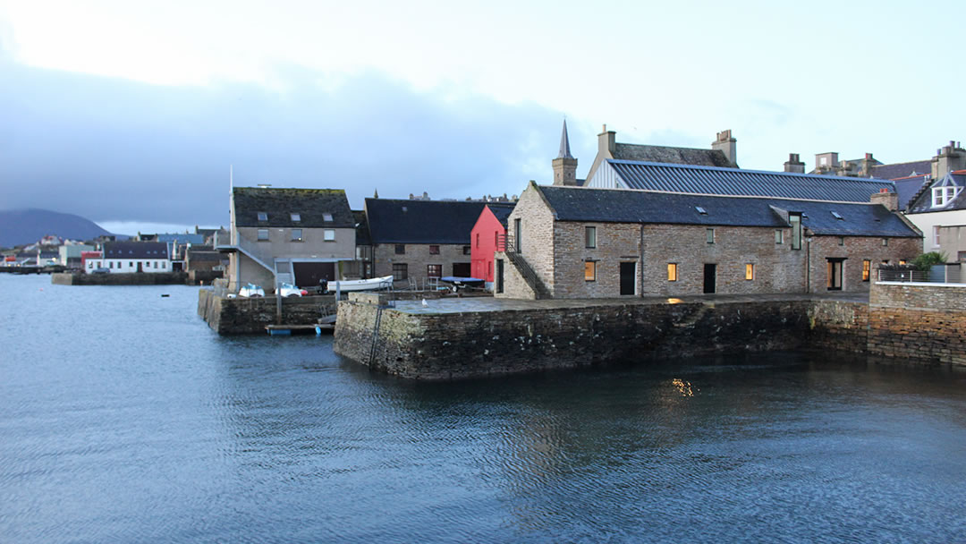 The Pier Arts Centre in Stromness Orkney