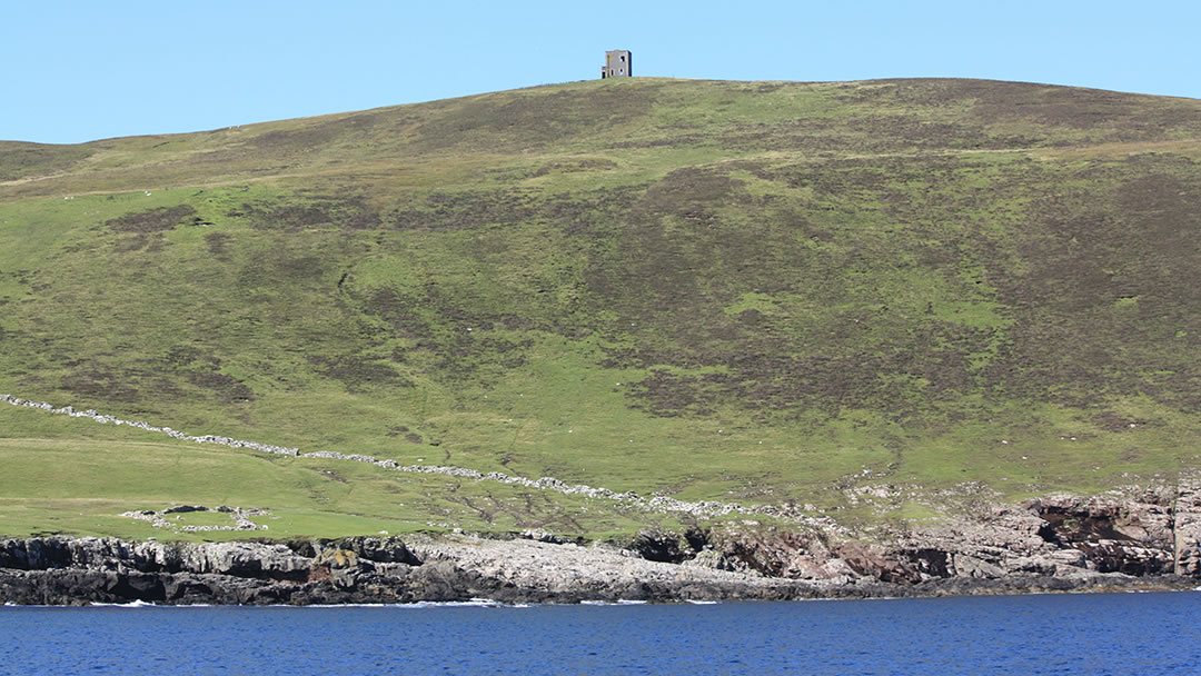 Anders Hill lookout on Bressay