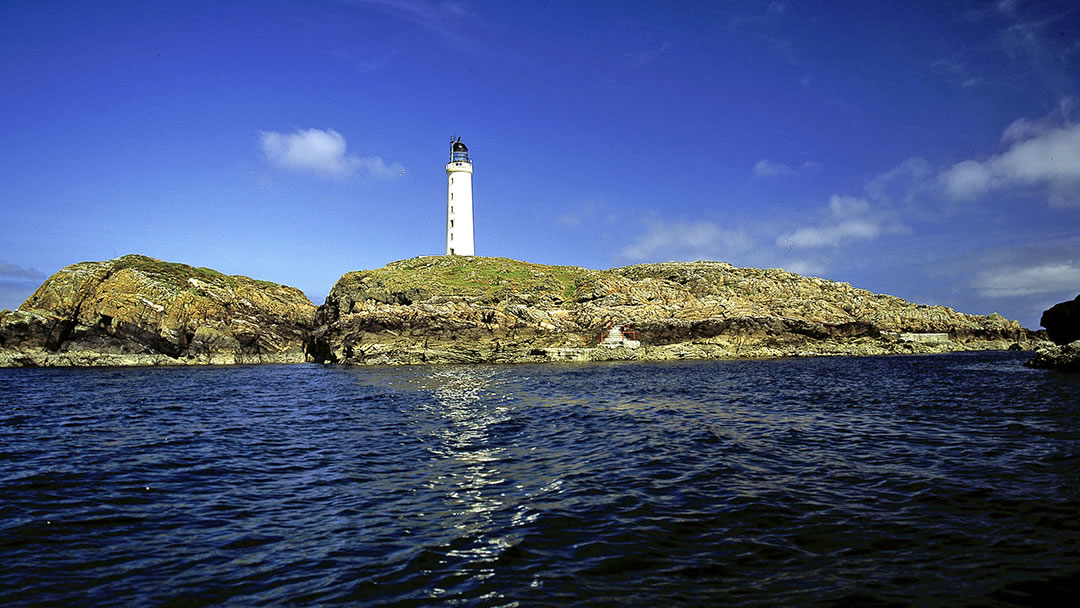 Bound Skerry lighthouse, Out Skerries, Shetland