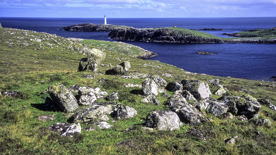 Bound Skerry lighthouse, Out Skerries