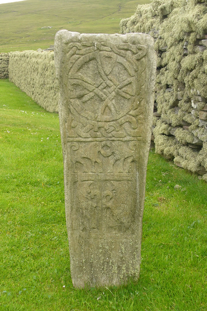 Bressay Stone Replica - West Face