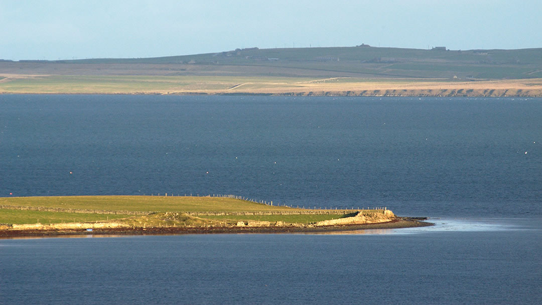 Burness Broch in Firth, Orkney