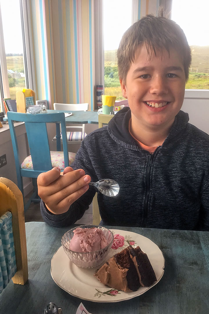 Emily’s Ice Cream Parlour, Hoy, Orkney