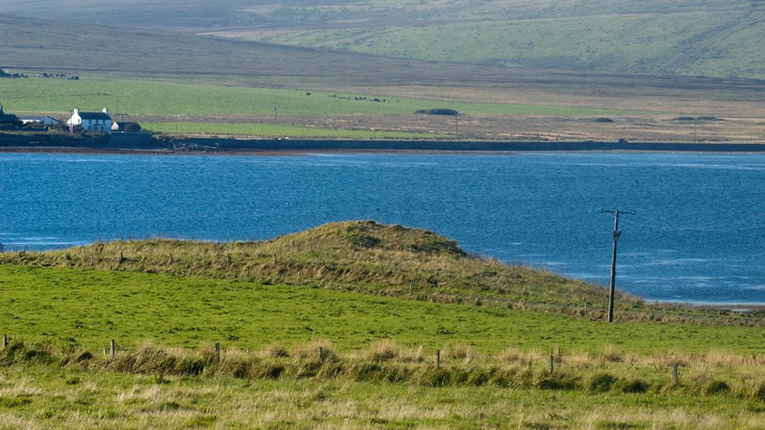 Green Hill Broch in South Walls, Orkney