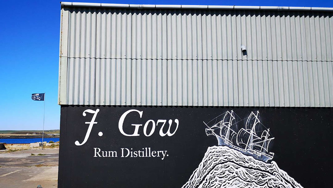 J. Gow Distillery exterior