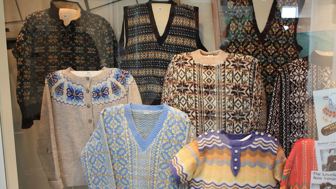 Knitwear in the Shetland Textiles Museum