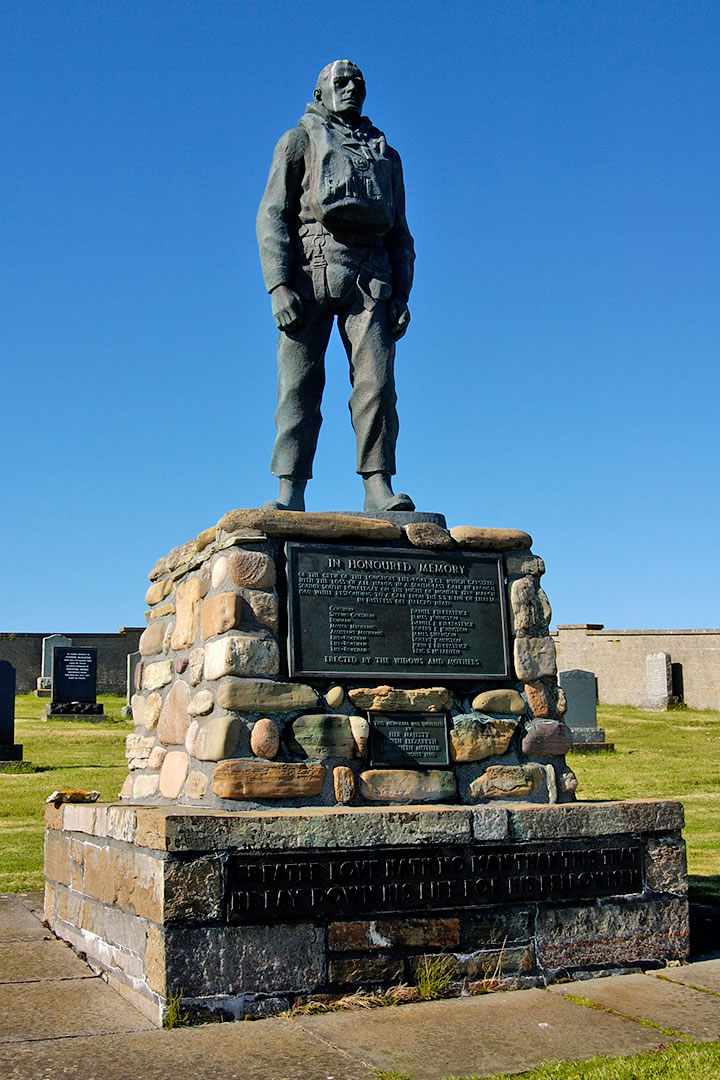 Longhope Lifeboat Memorial, Hoy, Orkney