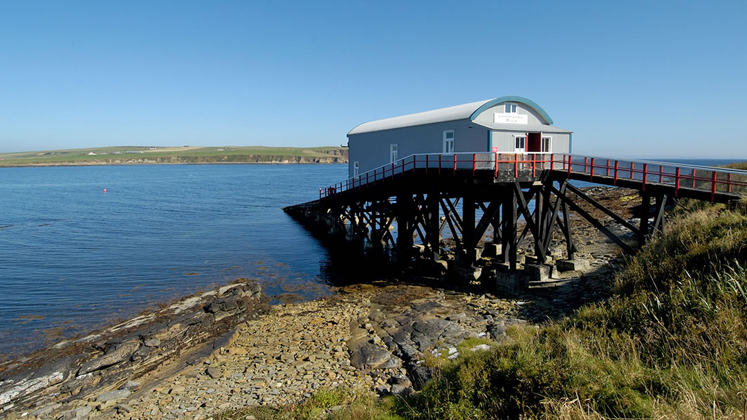 Longhope Lifeboat Museum at Brims, Hoy, Orkney