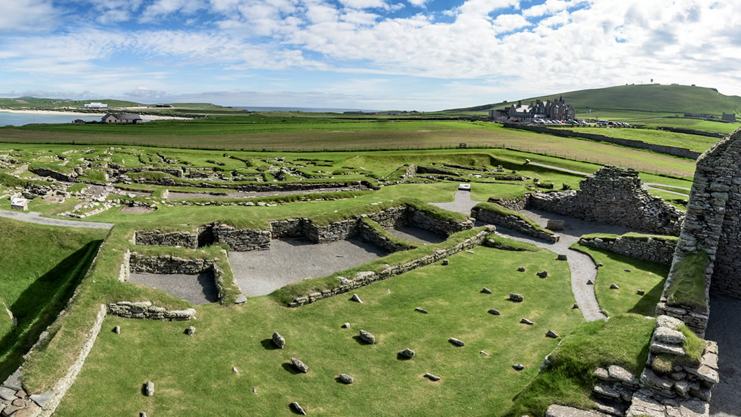 Jarlshof Medieval farmhouse, Shetland