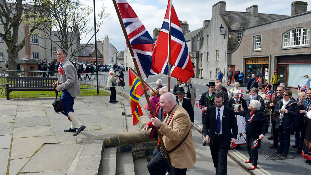 Norwegian Constitution Day, Orkney