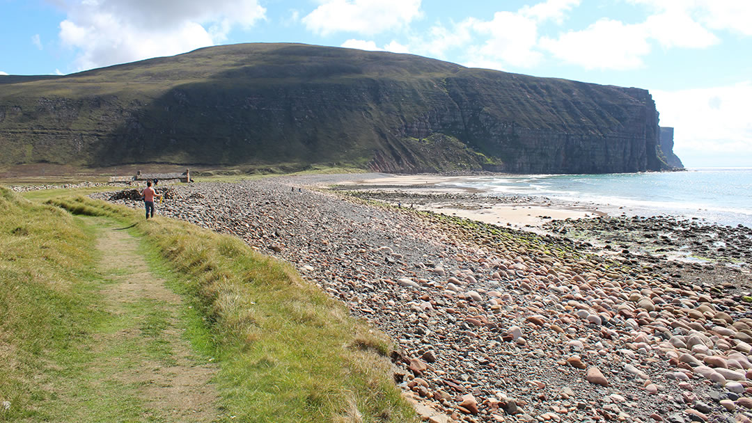 Rackwick Beach in Hoy, Orkney