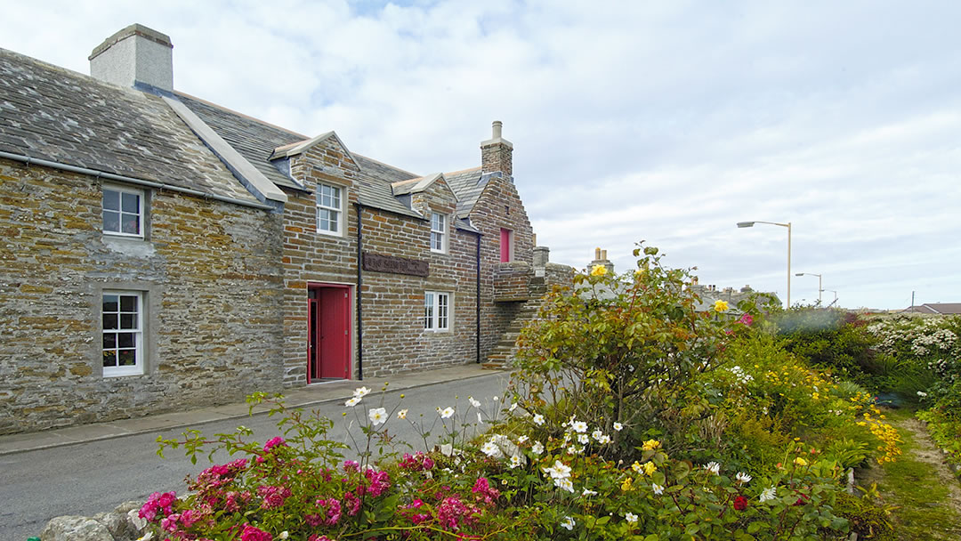 Balfour Village in Shapinsay, Orkney