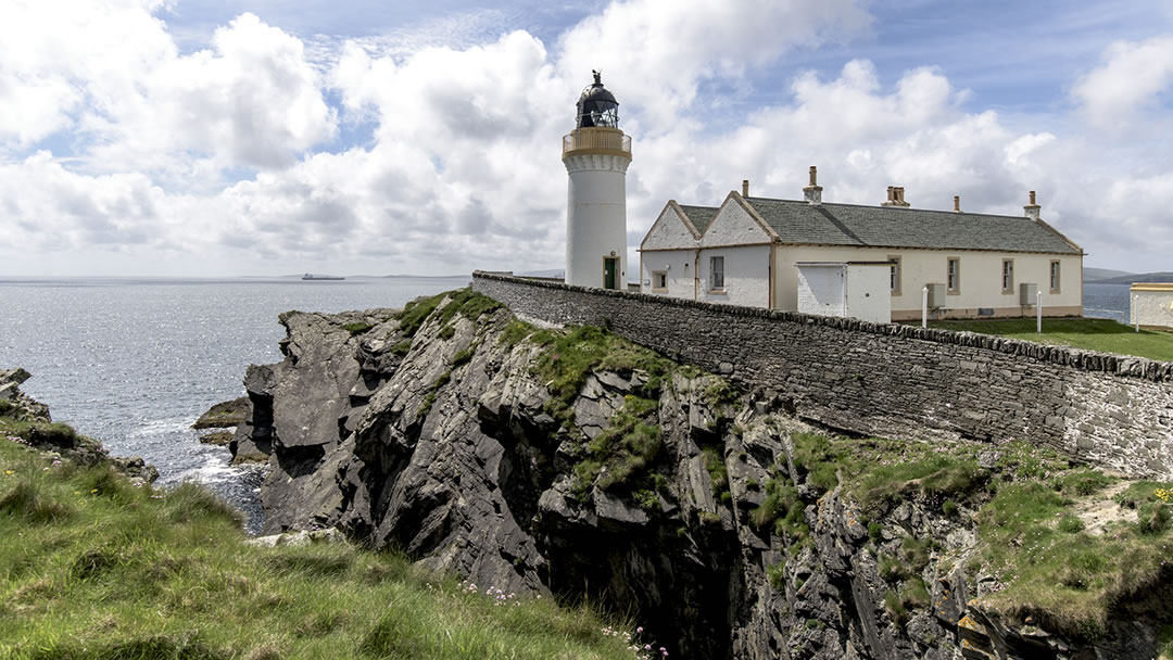 The Bressay Lighthouse at Kirkabister Ness