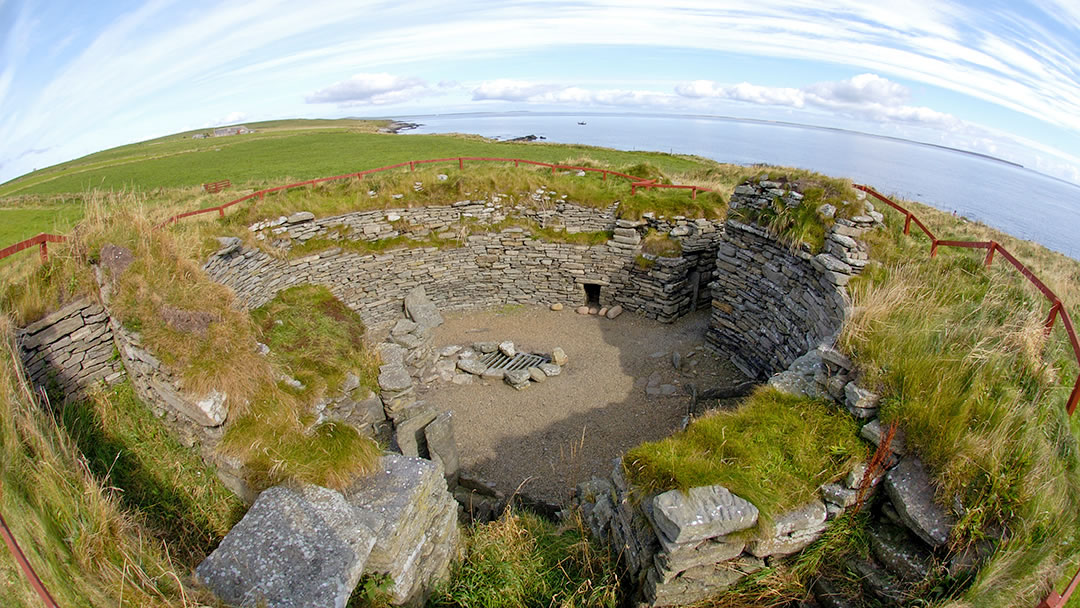 The Broch of Burroughston, Shapinsay, Orkney