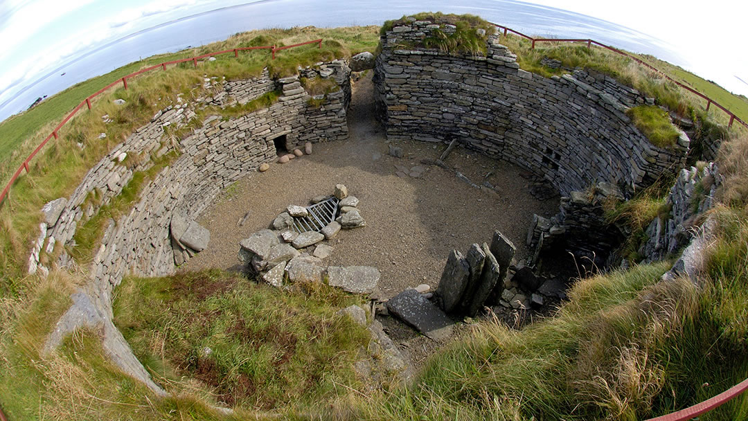 The Broch of Burroughstone, Shapinsay, Orkney