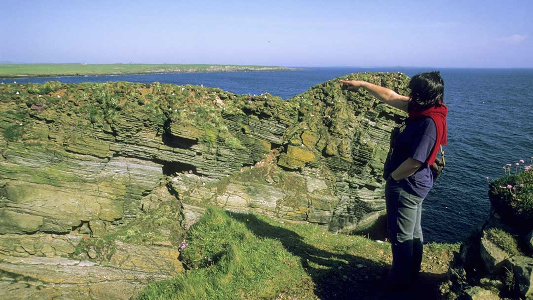 The Castle of Burrian, Westray, Orkney