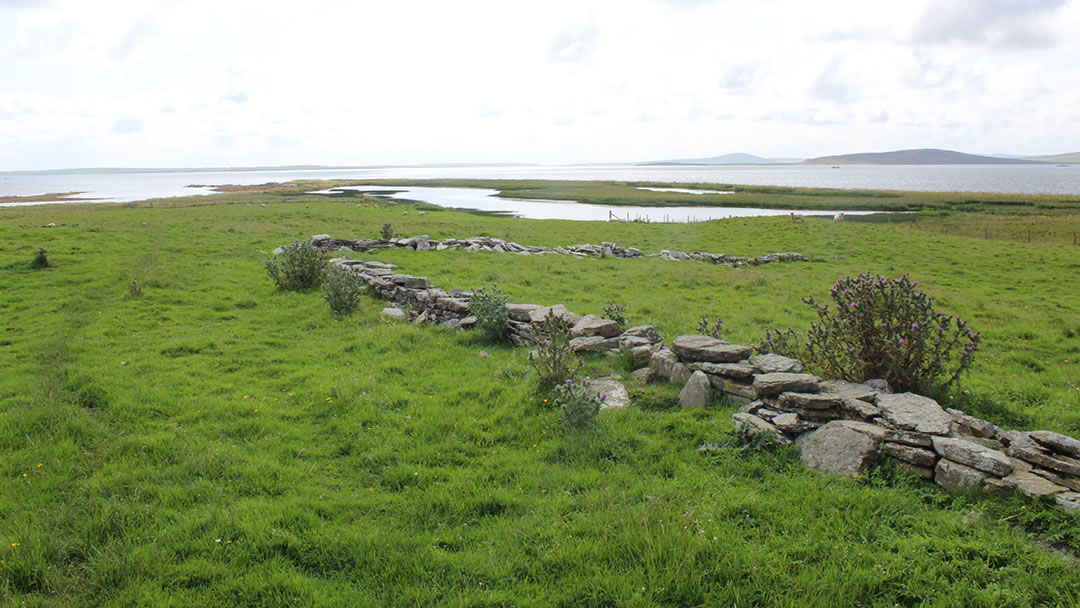 The Loch of the Graand, Egilsay, Orkney